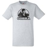 Retro Cobra férfi rövid ujjú póló