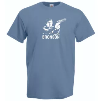 Retro Charles Bronson férfi rövid ujjú póló