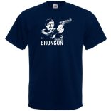 Retro Charles Bronson férfi rövid ujjú póló