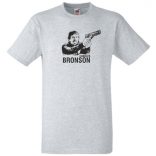 Retro Charles Bronson férfi rövid ujjú póló