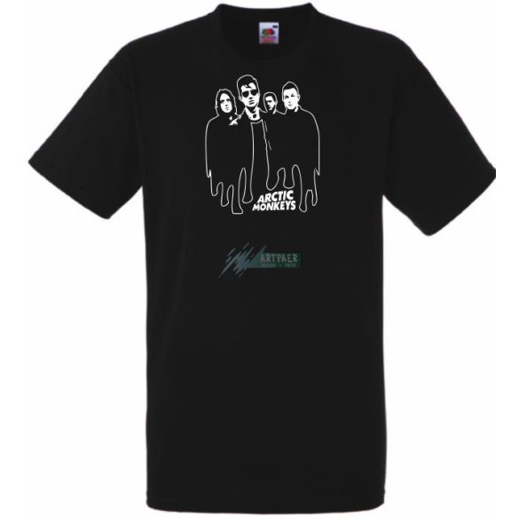 Arctic Monkeys férfi rövid ujjú póló