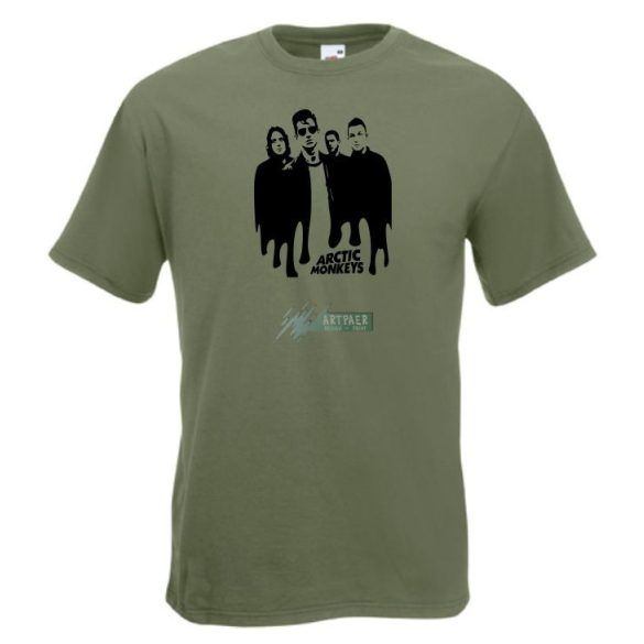 Arctic Monkeys férfi rövid ujjú póló