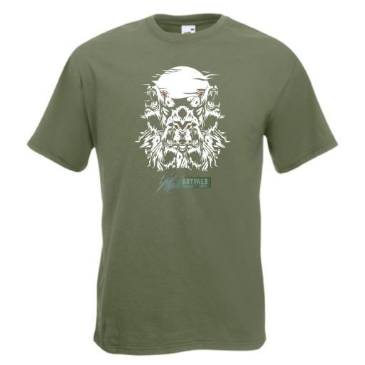 Wolf Mutant férfi rövid ujjú póló