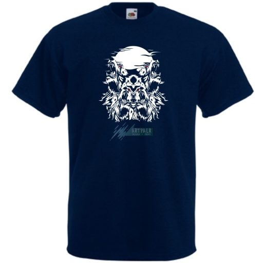 Wolf Mutant férfi rövid ujjú póló