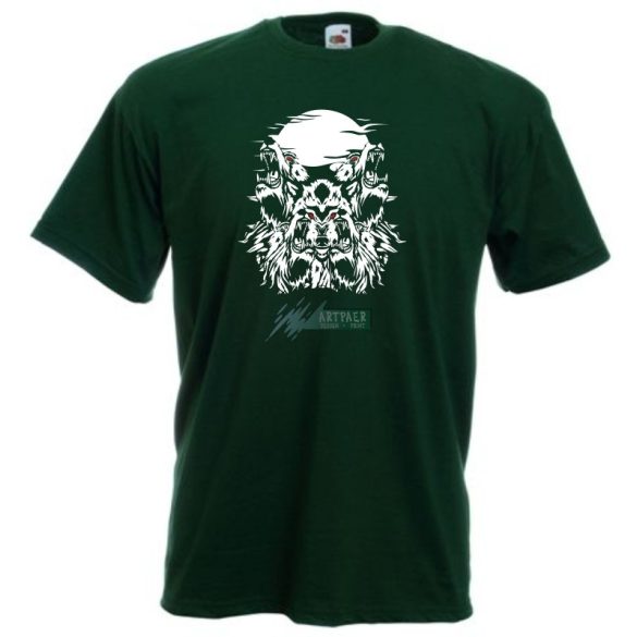 Wolf Mutant férfi rövid ujjú póló