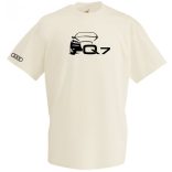 Autó fan Audi Q7 férfi rövid ujjú póló