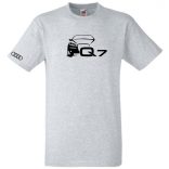 Autó fan Audi Q7 férfi rövid ujjú póló