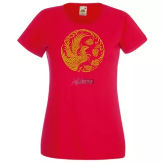 Traditional Chinese Phoenix női rövid ujjú póló