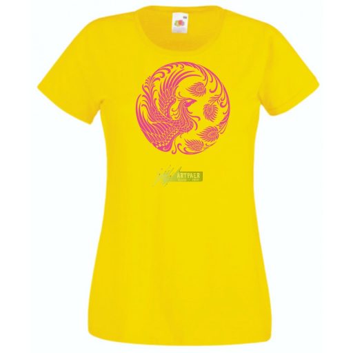 Traditional Chinese Phoenix női rövid ujjú póló