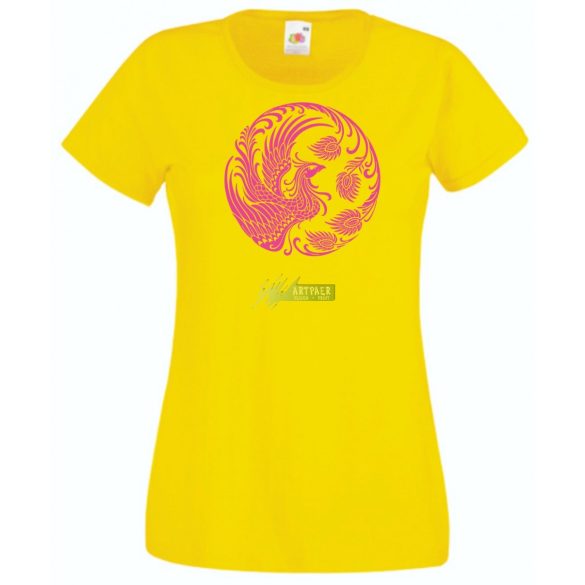 Traditional Chinese Phoenix női rövid ujjú póló