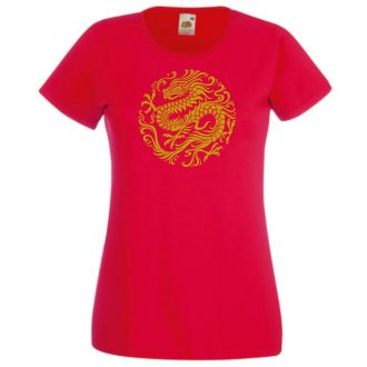 Traditional Chinese Dragon női rövid ujjú póló