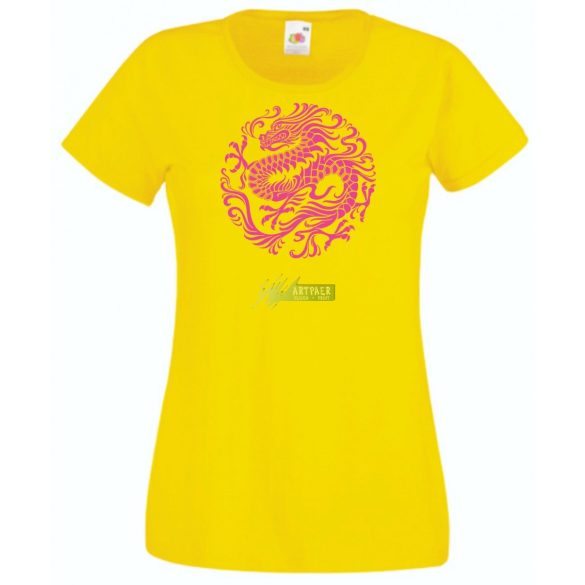 Traditional Chinese Dragon női rövid ujjú póló