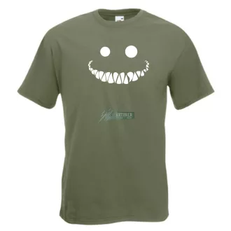 Smiling - The Cheshire Cat férfi rövid ujjú póló