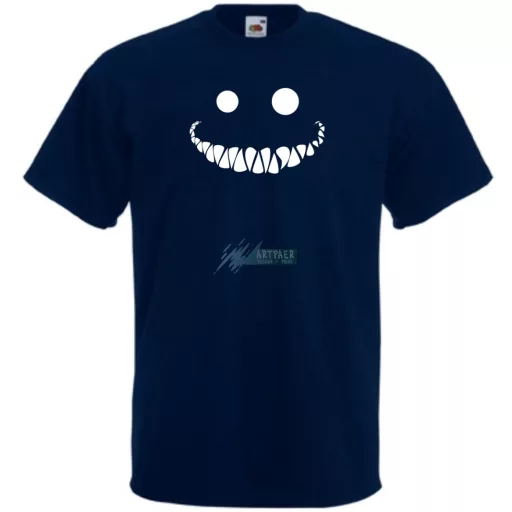 Smiling - The Cheshire Cat férfi rövid ujjú póló