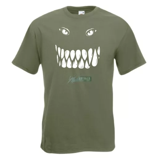 Smiling Monster férfi rövid ujjú póló