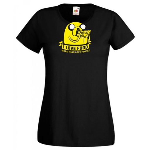 Jake - I Love Food női rövid ujjú póló