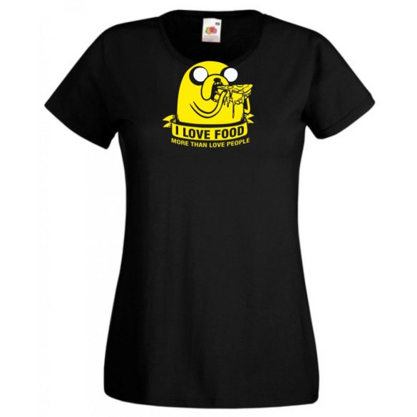Jake - I Love Food női rövid ujjú póló