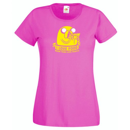 Jake - I Love Food női rövid ujjú póló