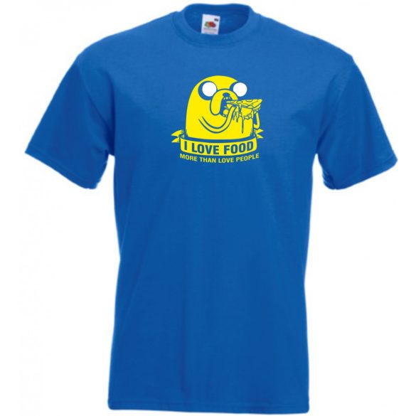 Jake - I Love Food férfi rövid ujjú póló