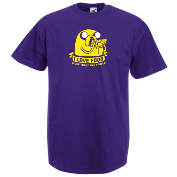 Jake - I Love Food férfi rövid ujjú póló