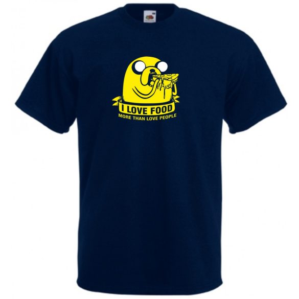 Jake - I Love Food férfi rövid ujjú póló