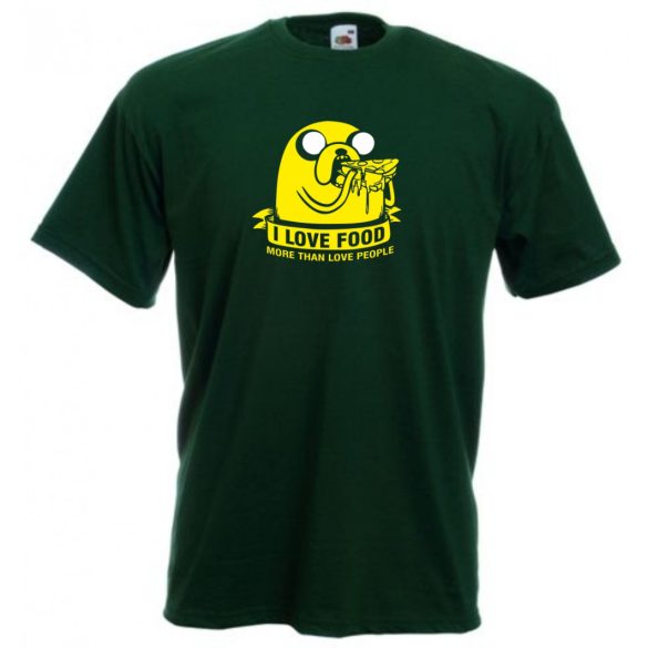 Jake - I Love Food férfi rövid ujjú póló