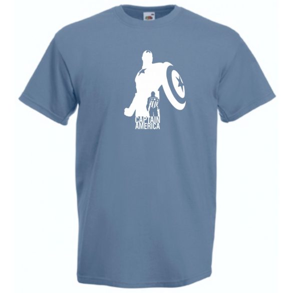 Hősök - Captain America minima férfi rövid ujjú póló