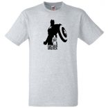 Hősök - Captain America minima férfi rövid ujjú póló