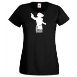 Hősök - Black Widow minima női rövid ujjú póló