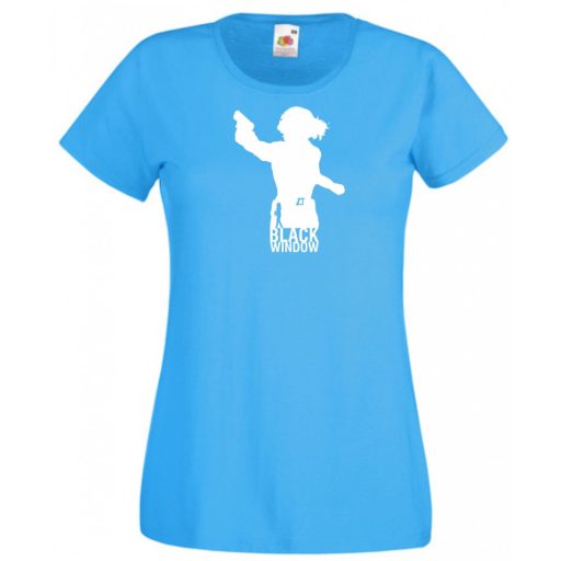 Hősök - Black Widow minima női rövid ujjú póló