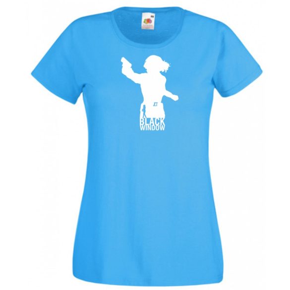 Hősök - Black Widow minima női rövid ujjú póló