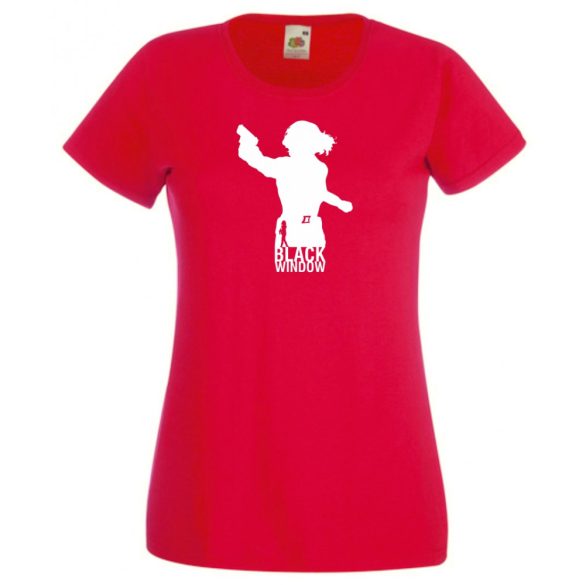 Hősök - Black Widow minima női rövid ujjú póló