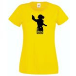 Hősök - Black Widow minima női rövid ujjú póló