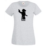 Hősök - Black Widow minima női rövid ujjú póló