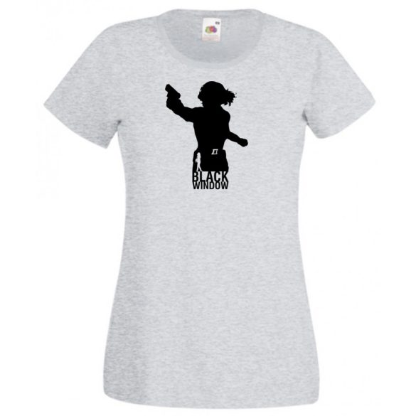 Hősök - Black Widow minima női rövid ujjú póló