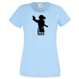 Hősök - Black Widow minima női rövid ujjú póló