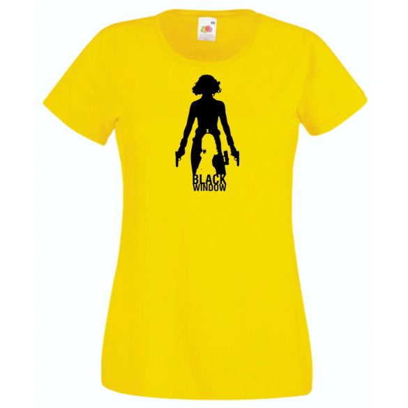 Hősök Black Widow minima női rövid ujjú póló