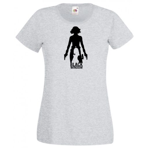 Hősök Black Widow minima női rövid ujjú póló