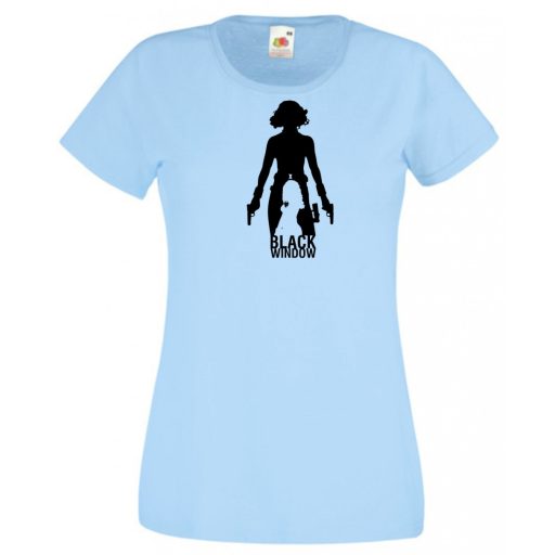 Hősök Black Widow minima női rövid ujjú póló