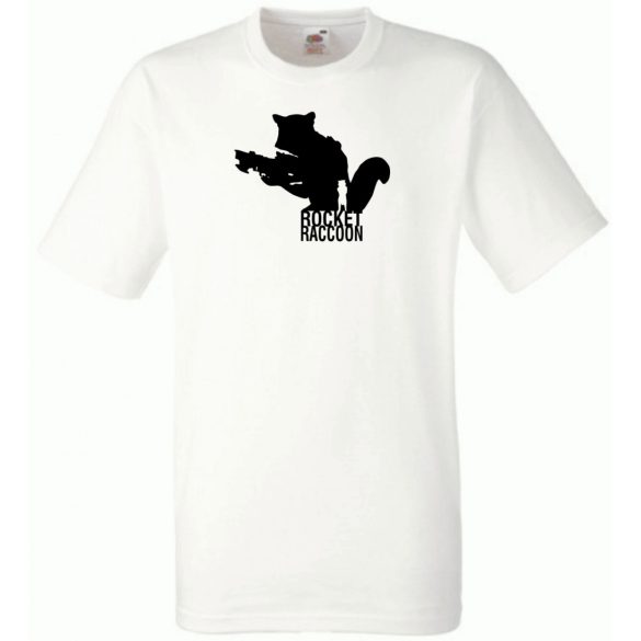 Hősök - Rocket Raccoon minima férfi rövid ujjú póló