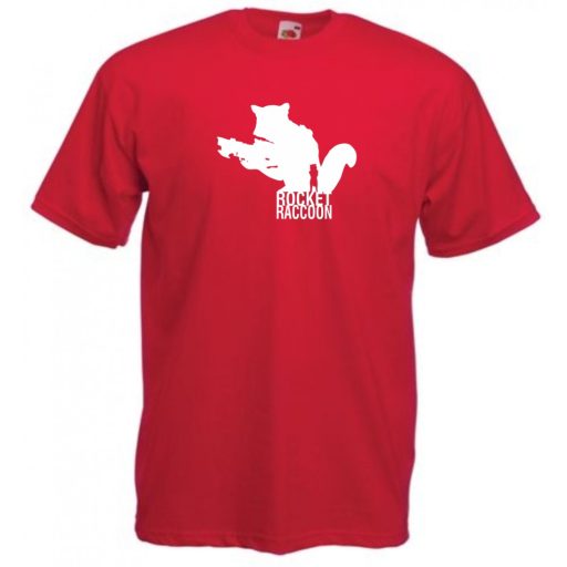 Hősök - Rocket Raccoon minima férfi rövid ujjú póló