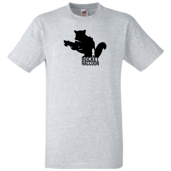 Hősök - Rocket Raccoon minima férfi rövid ujjú póló