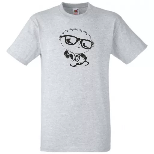 Stewie, a lemezlovas - DJ férfi rövid ujjú póló