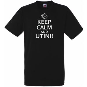 Keep Calm Utini férfi rövid ujjú póló