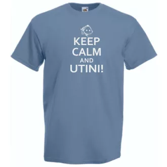 Keep Calm Utini férfi rövid ujjú póló