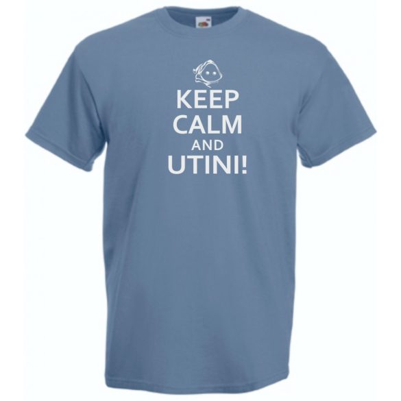 Keep Calm Utini férfi rövid ujjú póló