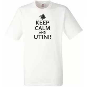 Keep Calm Utini férfi rövid ujjú póló