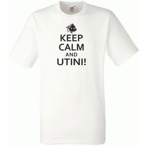 Keep Calm Utini férfi rövid ujjú póló