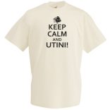Keep Calm Utini férfi rövid ujjú póló
