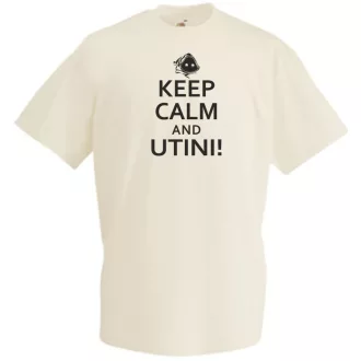 Keep Calm Utini férfi rövid ujjú póló